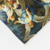 GUARDIAN ANGEL Bernhard Plockhorst 1886 Fleece Bla (Ecke)