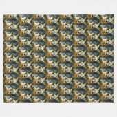 GUARDIAN ANGEL Bernhard Plockhorst 1886 Fleece Bla (Vorderseite (Horizontal))