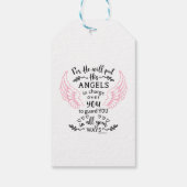 Guardian Angel Bible Verse Psalm 91 Geschenkanhänger (Rückseite)