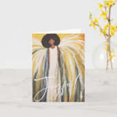 Guardian Angel Blank Card Karte (Gelbe Blume)