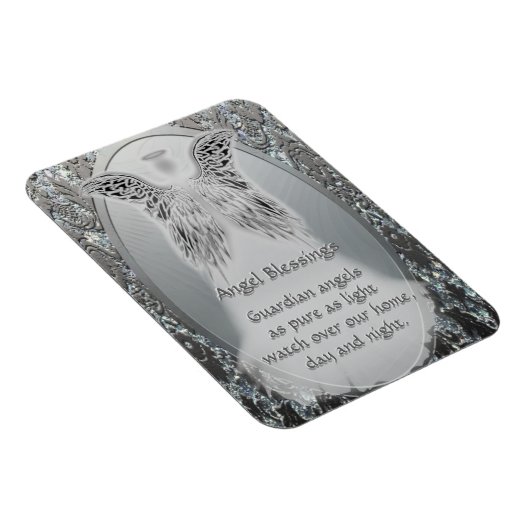Guardian Angel Blessings Magnet (Rechte Seite)