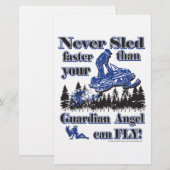 Guardian-Angel Briefpapier (Vorne/Hinten)