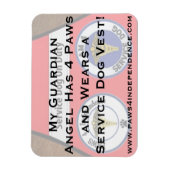 Guardian Angel Car Magnet (Vertikal)