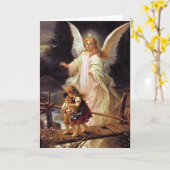 Guardian Angel Card Karte (Gelbe Blume)