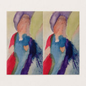 Guardian Angel Christmas Card (Außenseite Aufgefaltet)