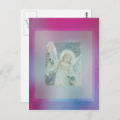 Guardian Angel Collage von Amelia Carrie Postkarte (Vorne/Hinten)
