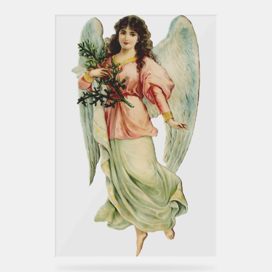 Guardian Angel Divine Watchfulness & Grace Art Acrylschild (Vorderseite)