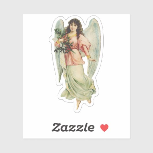 Guardian Angel Divine Watchfulness & Grace Art Aufkleber (Blatt)