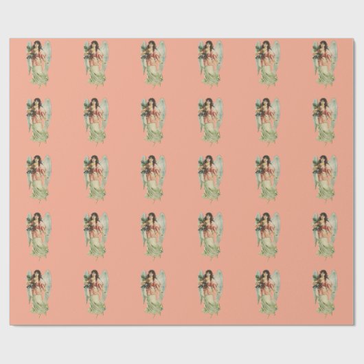 Guardian Angel Divine Watchfulness & Grace Art Geschenkpapier (Flach)