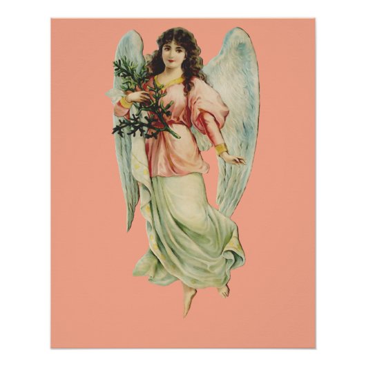 Guardian Angel Divine Watchfulness & Grace Art Poster (Vorderseite)