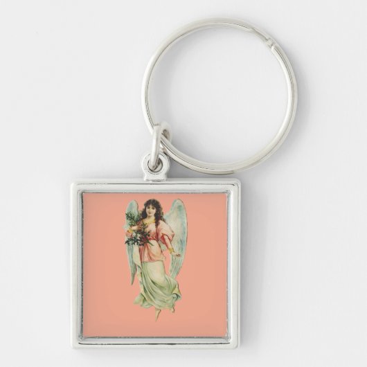 Guardian Angel Divine Watchfulness & Grace Art Schlüsselanhänger (Vorne)