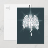 Guardian Angel Dragon Postkarte (Vorne/Hinten)