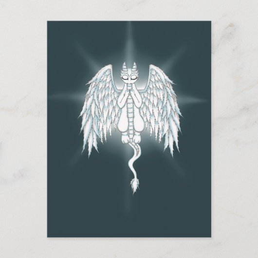 Guardian Angel Dragon Postkarte (Vorderseite)