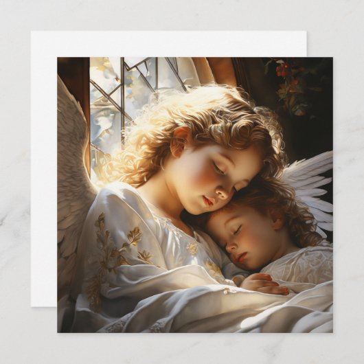 Guardian Angel Einladung (Vorne/Hinten)