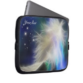 Guardian Angel Feather & Stars Laptop-Sieb Laptopschutzhülle (Vorne Rechts)