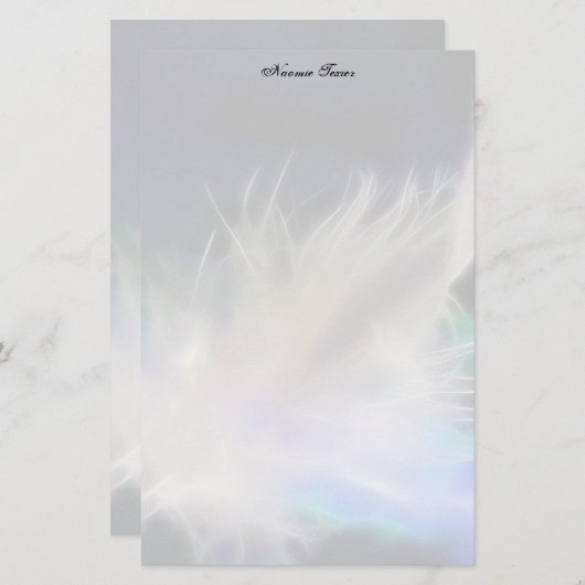 Guardian Angel Feather! Stationery Briefpapier (Vorne/Hinten)