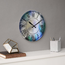 Guardian Angel Feather Wall Clock Große Wanduhr