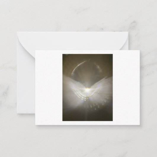 Guardian Angel Fine Art Note Card Mitteilungskarte (Vorderseite)