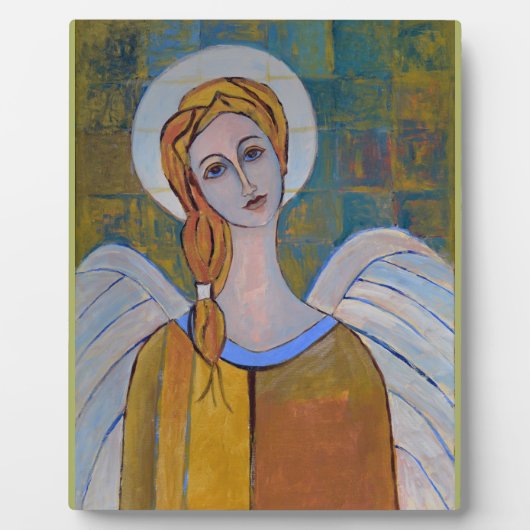 Guardian Angel Fine Art Oil Malerei Fotoplatte (Vorderseite)