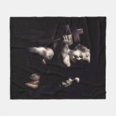GUARDIAN ANGEL Fleece Blanket (Vorderseite (Horizontal))