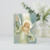 Guardian Angel Foto Card Postkarte (Stehend Vorderseite)