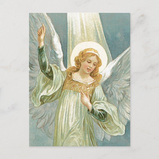Guardian Angel Foto Card Postkarte (Vorderseite)