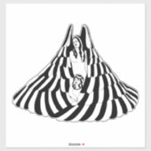 Guardian Angel Frau kleine Mädchen spirituelle Kun Aufkleber (Blatt)