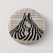 Guardian Angel Frau mit kleiner Mädchen Art Button (Vorderseite)