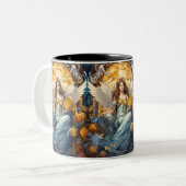 Guardian Angel G-16 Zweifarbige Tasse (Vorderseite Links)