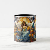 Guardian Angel G-16 Zweifarbige Tasse (Mittel)