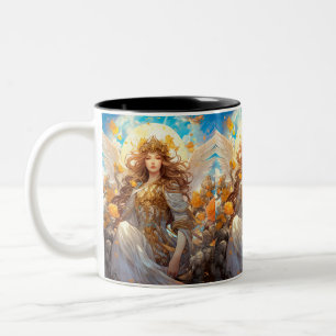 Guardian Angel G-18 Zweifarbige Tasse