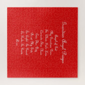 Guardian Angel Gebet Hearts Puzzle (Horizontal)