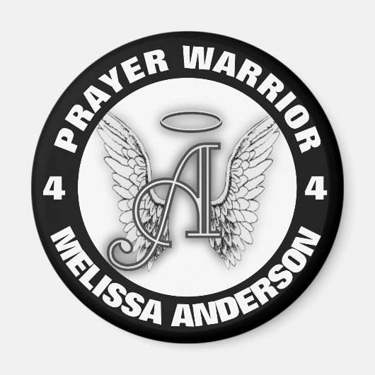 Guardian Angel Gebet Warrior Magnet (Vorne)