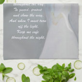 Guardian Angel Gedicht Küchentuch (Gefaltet)