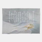 Guardian Angel Gedicht Küchentuch (Horizontal)