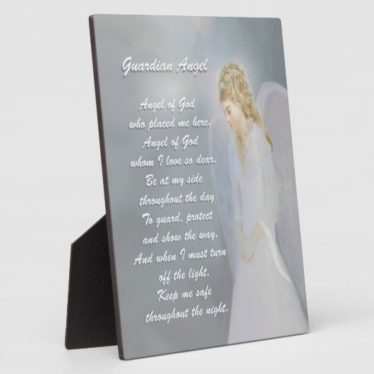 Guardian Angel Geem Fotoplatte (Seite)