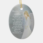 Guardian Angel Geem Keramikornament (Hinten)