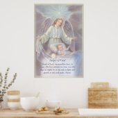 Guardian Angel Geem Poster (Küche)