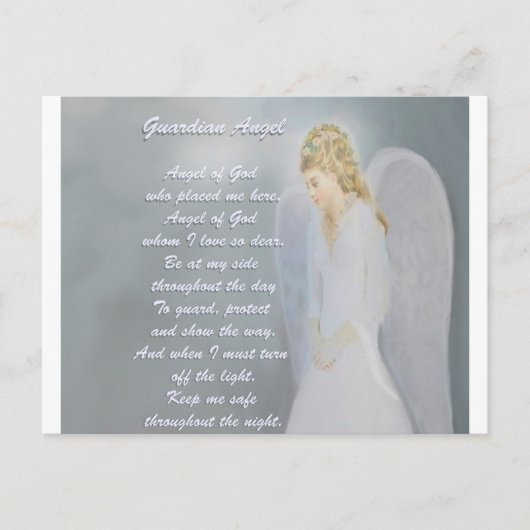 Guardian Angel Geem Postkarte (Vorderseite)
