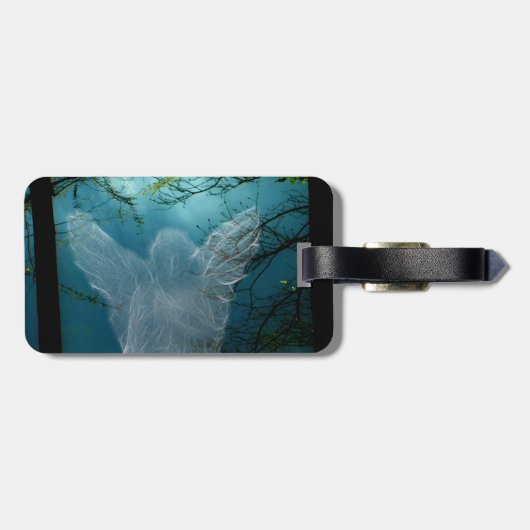 Guardian Angel Gepäckanhänger (Rückseite horizontal)