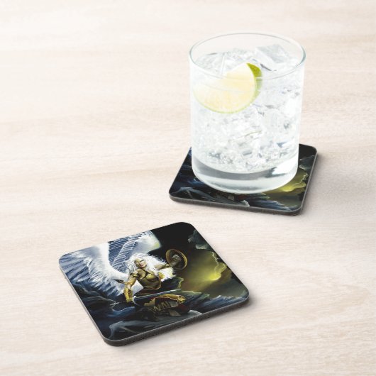 Guardian Angel Getränkeuntersetzer (Rechte Seite)