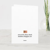 Guardian Angel - Grußkarte Dankeskarte (Rückseite)