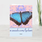 Guardian Angel Grußkarte Karte (Rückseite)