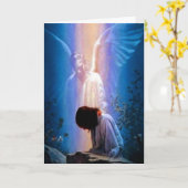 Guardian Angel Grußkarte Karte (Gelbe Blume)