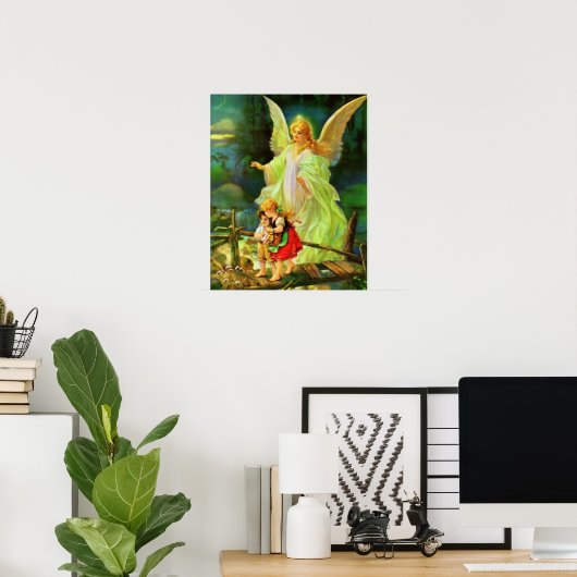 Guardian Angel Image Print Poster (Heimbüro)