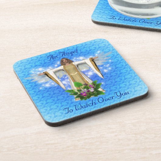 Guardian Angel Inspirational Untersetzer Set (Linke Seite)