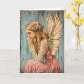 Guardian Angel Karte (Gelbe Blume)