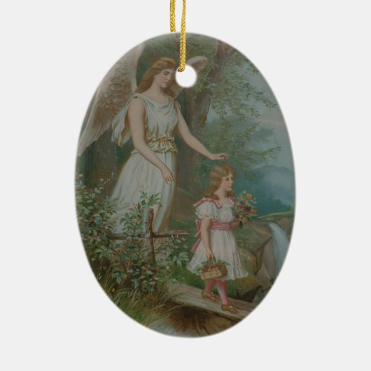 Guardian Angel Keramik Ornament (Hinten)