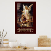 Guardian Angel, Kinder, Brücke Poster (Küche)