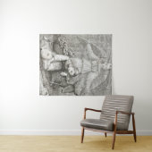 Guardian Angel - Kinder und Hausmärchen - c1819 Wandteppich (Beispiel (Horizontal))